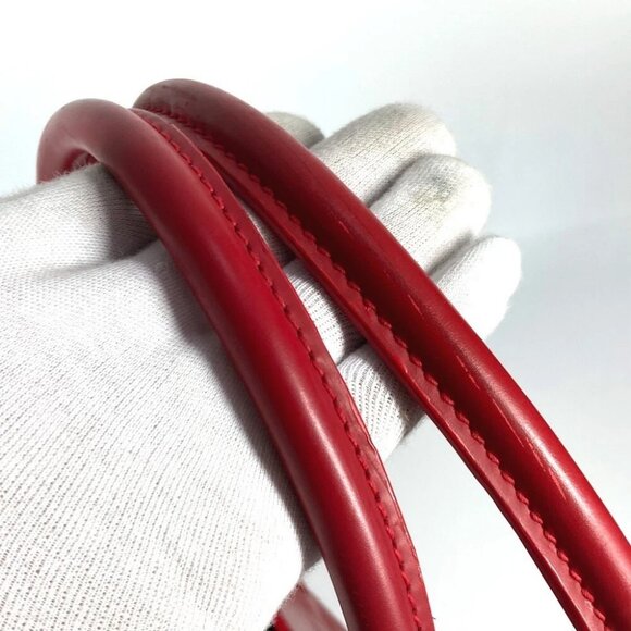 LOUIS VUITTON M5926E Epi Passy PM Tote Bag Shoulder Bag Hand Bag Epi Leather Red - Picture 7 of 16